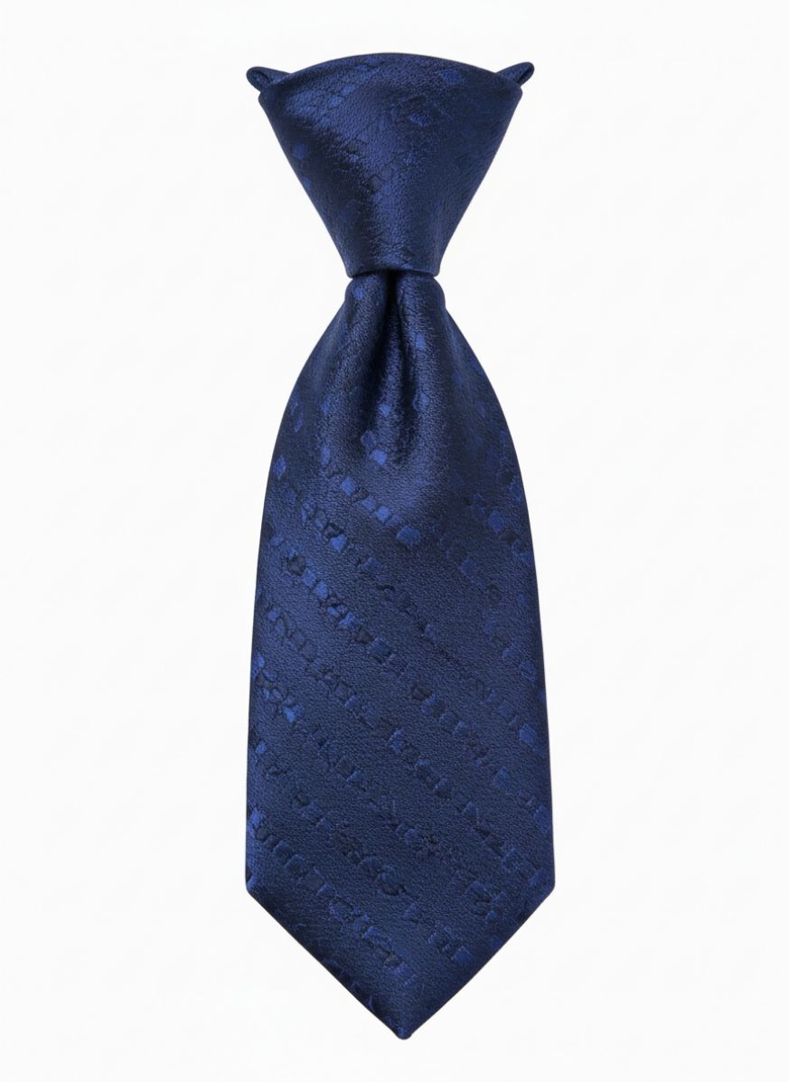 Hand-Stitched Silk Tie